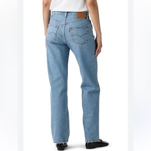 Vintage Distressed Levi's Classic 501 Button Fly Blue Jeans